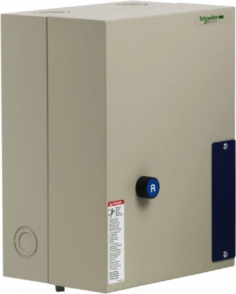 3 Pole, 40 Amp, 120 Coil VAC, Nonreversible Enclosed IEC Motor Starter
