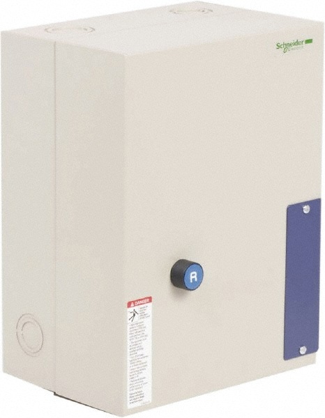 3 Pole, 80 Amp, 120 Coil VAC, Nonreversible Enclosed IEC Motor Starter