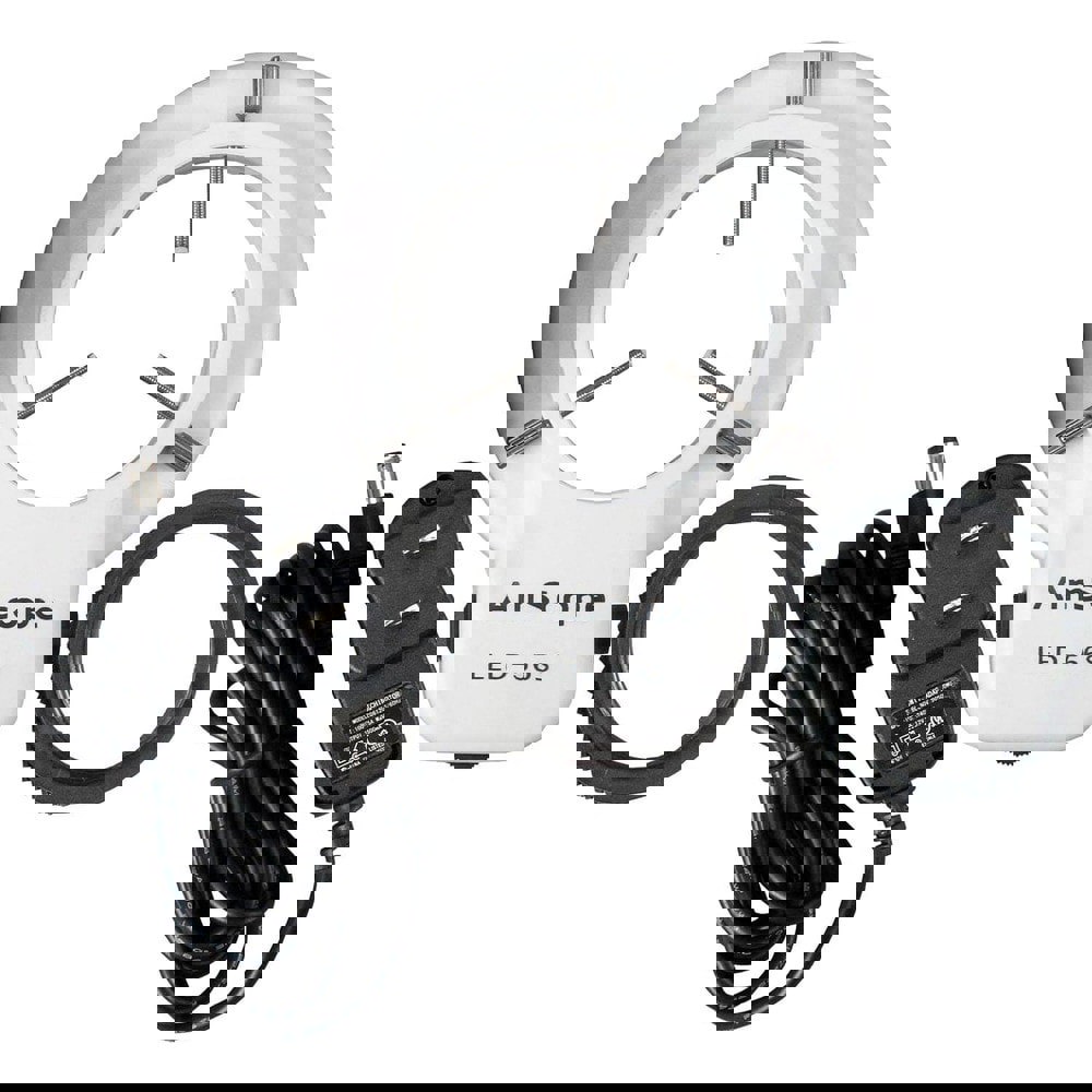 56 LED Microscope Ring Light with Dimmer