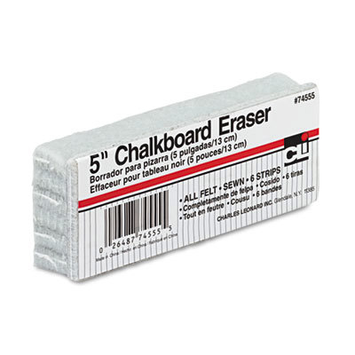 ERASER,5 FELT,CHALKBD,WE