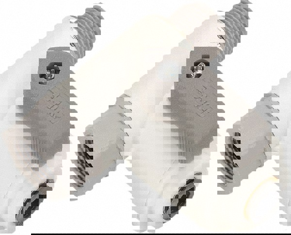 Angle Stop Bi-Directional Manual Ball Valve: 3/8 x 1/2