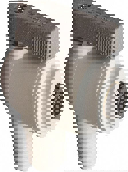 Male Elbow Bi-Directional Manual Ball Valve: 1/8