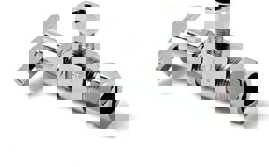 LF 1/2 COMP X 3/8 OD ANG ST L/K CP