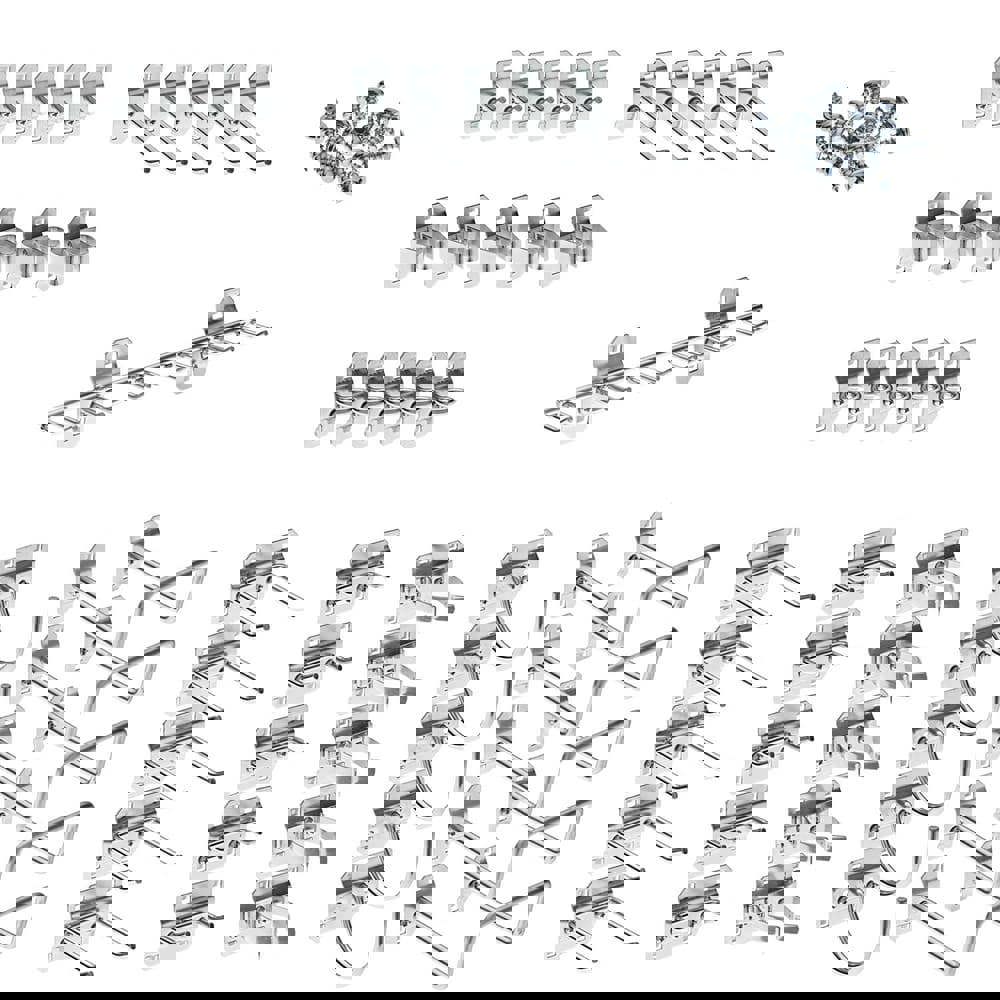 46 Pc Pegboard Hook Set, Steel