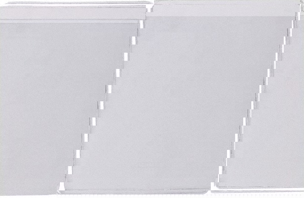 50 Pc Press-On Vinyl Envelope: Clear