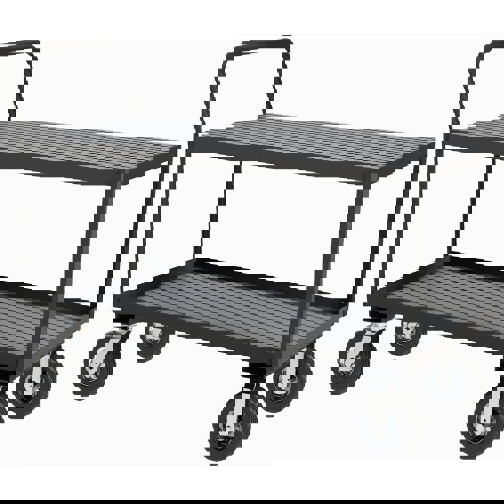 Instrument Utility Cart: Steel, Gray