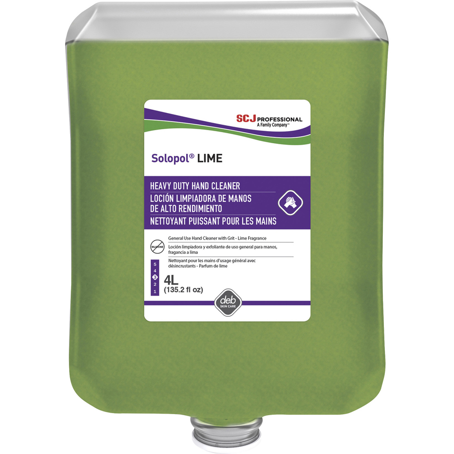 Hand Cleaner with Grit: 4 L Dispenser Refill