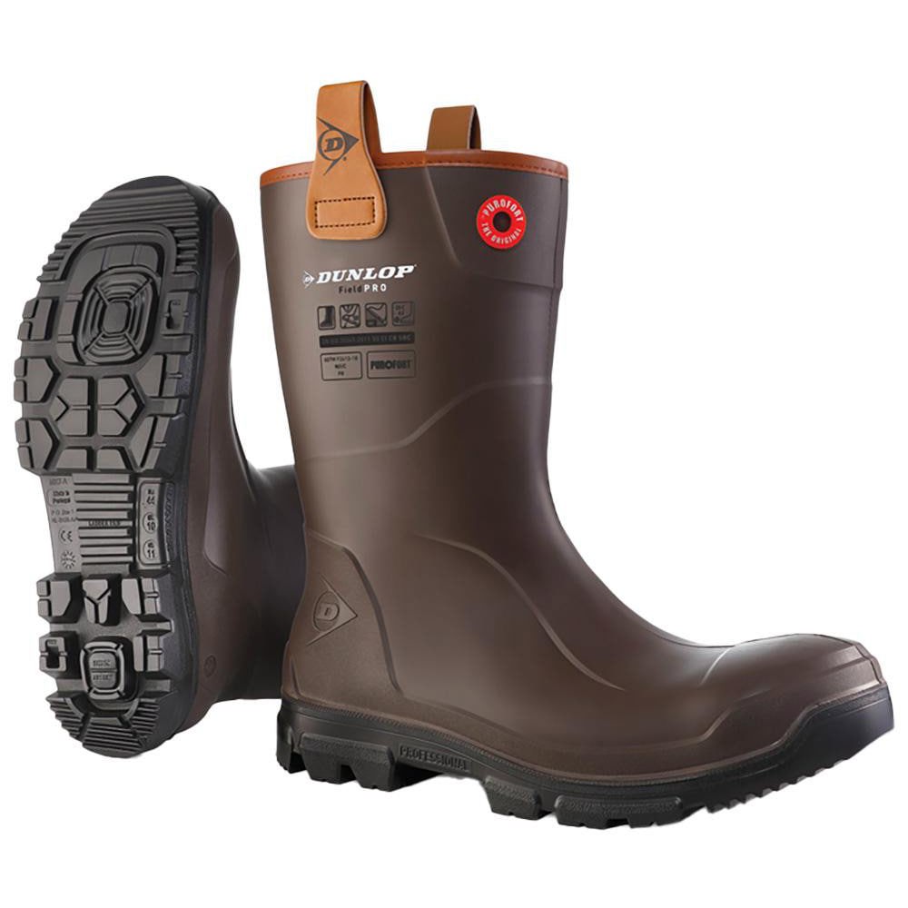 Boots & Shoes; Footwear Type: Work Boot ; Footwear Style: Gumboot ; Gender: Men ; Men's Size: 10 ; Upper Material: Purofort ; Outsole Material: Purofort