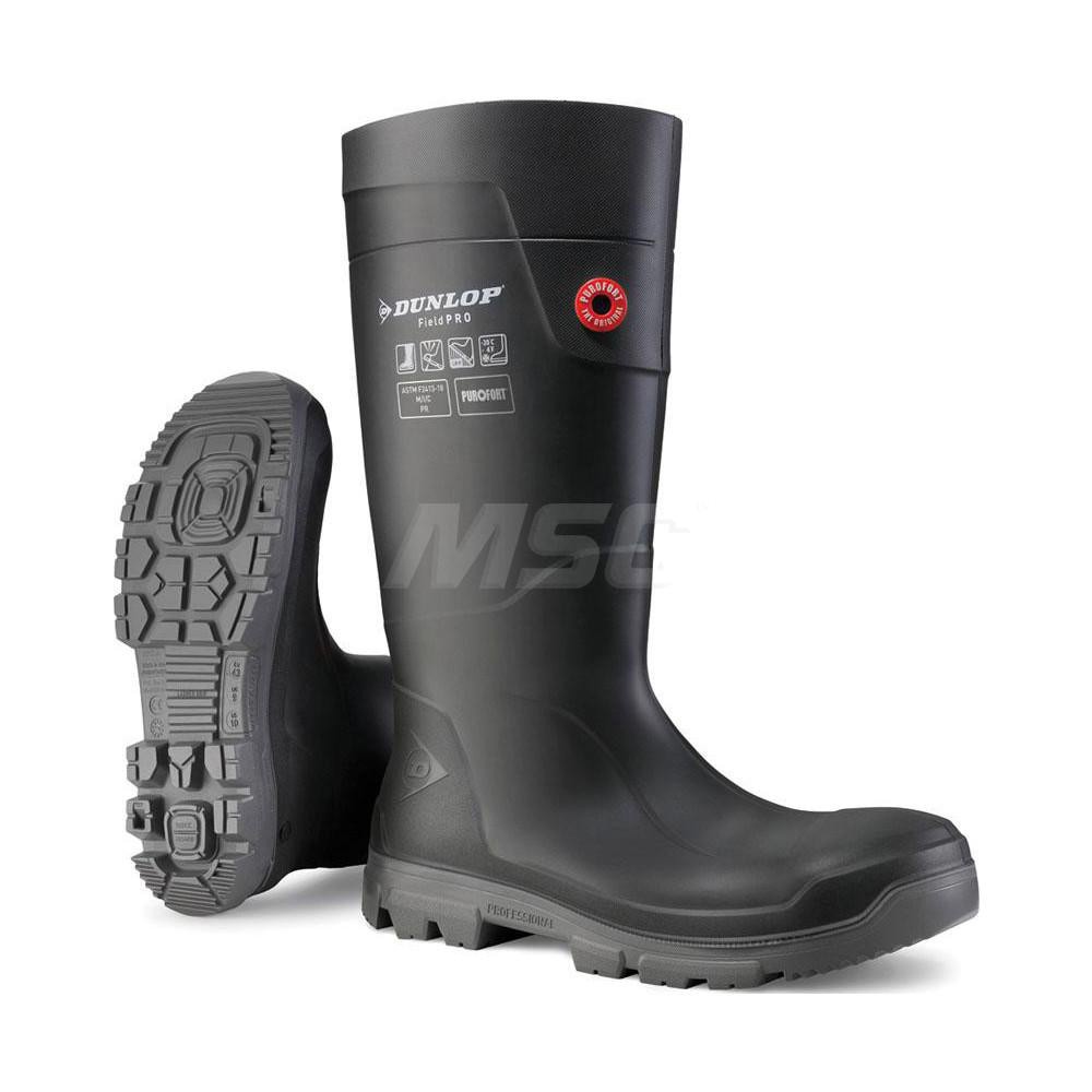 Work Boot: Size 11, Polyurethane, Steel Toe