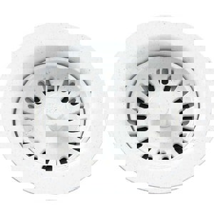 SINK STRN DRN FTG WHIT