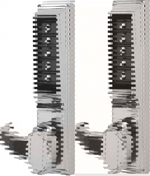 Combination Entry Lever Lockset for 1-3/8 to 2-1/4