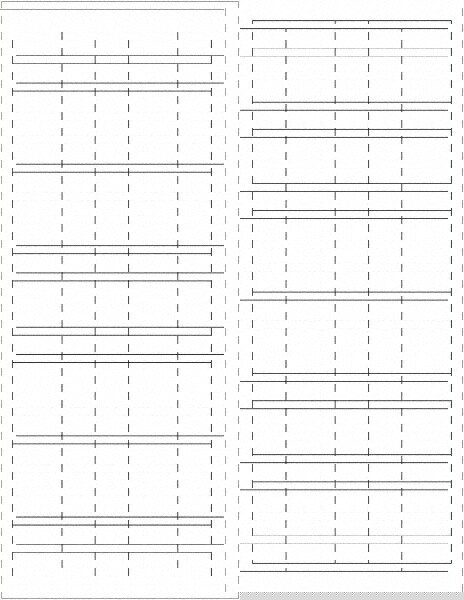 Label Maker Label: White, Paper, 1-1/2