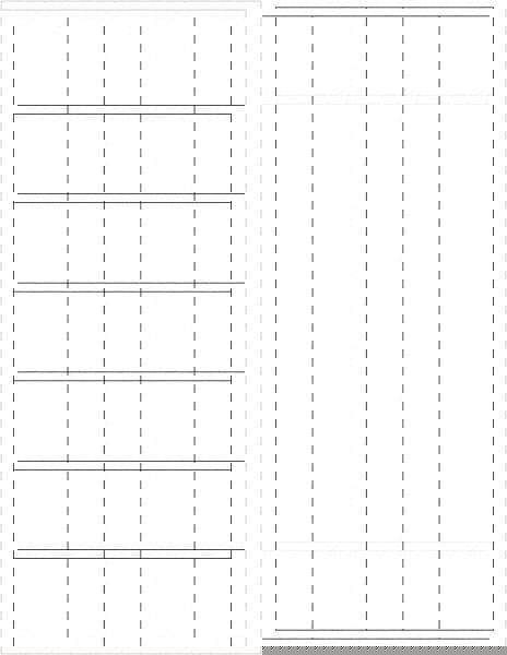 Label Maker Label: White, Paper, 1-1/2