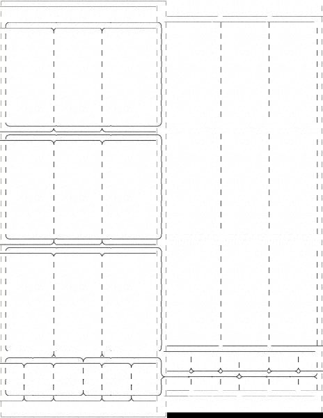 Label Maker Label: White, Paper, 2-3/4