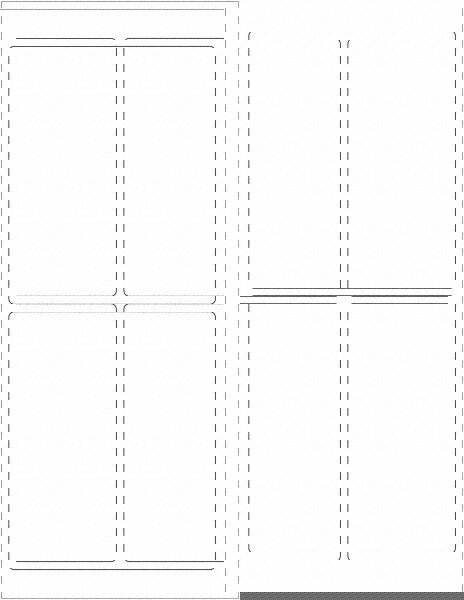 Label Maker Label: White, Paper, 4-3/4