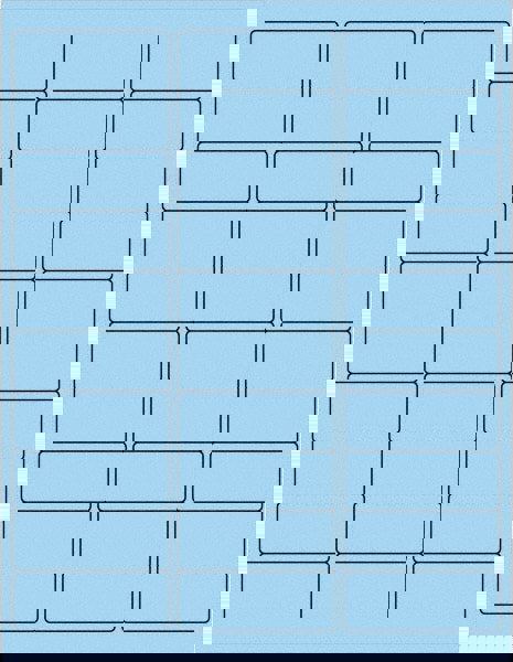 Label Maker Label: Pastel Blue, Paper, 2-5/8