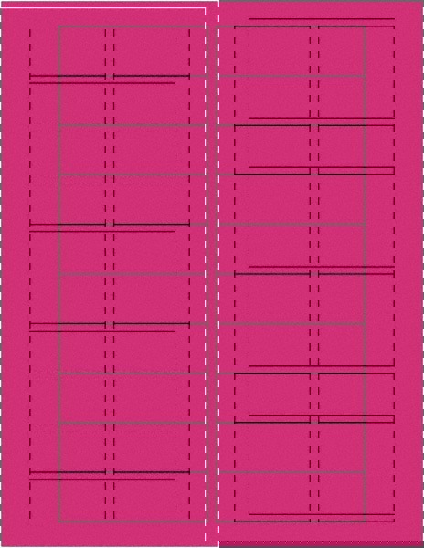 Label Maker Label: Fluorescent Pink, Paper, 3