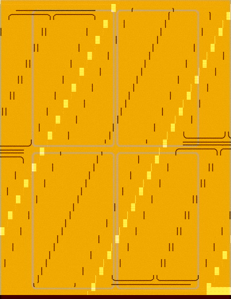 Label Maker Label: Fluorescent Orange, Paper, 5