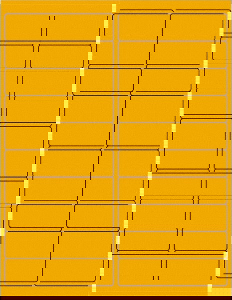 Label Maker Label: Fluorescent Orange, Paper, 4