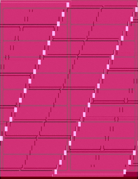 Label Maker Label: Fluorescent Pink, Paper, 4