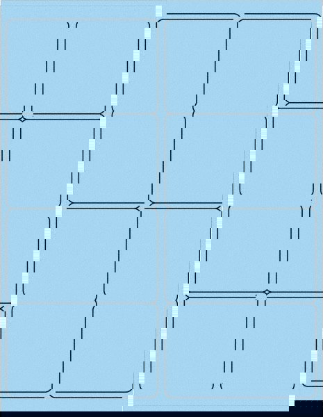 Label Maker Label: Pastel Blue, Paper, 4