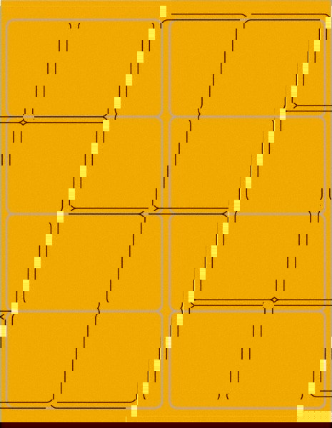 Label Maker Label: Fluorescent Orange, Paper, 4