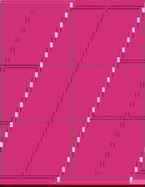 Label Maker Label: Fluorescent Pink, Paper, 4