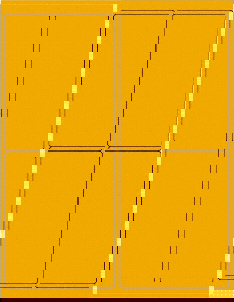 Label Maker Label: Fluorescent Orange, Paper, 5