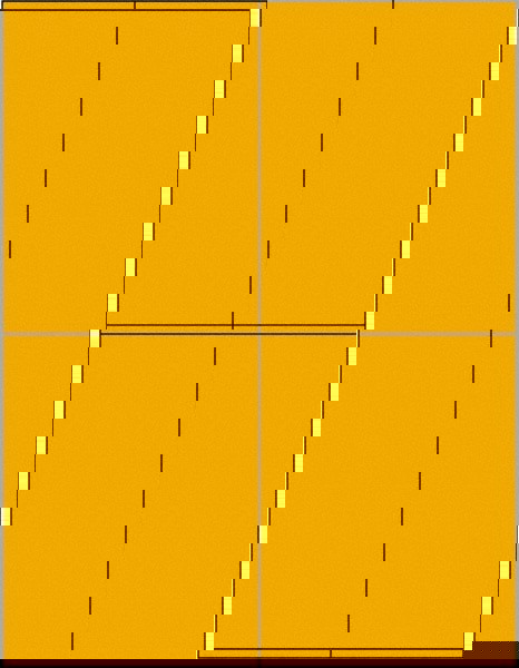 Label Maker Label: Fluorescent Orange, Paper, 5-1/2