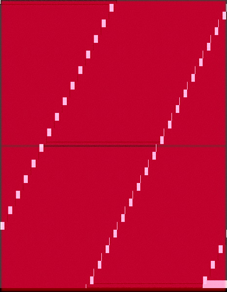 Label Maker Label: Fluorescent Red, Paper, 8-1/2