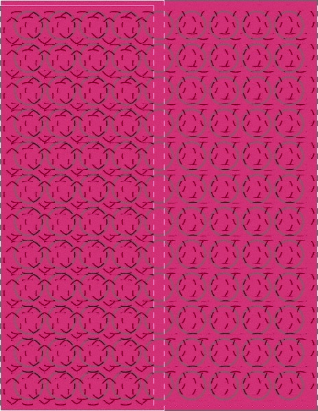 Label Maker Label: Fluorescent Pink, Paper, 3/4