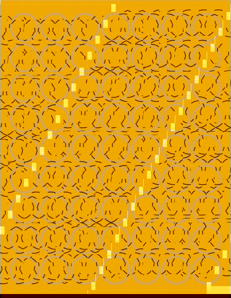 Label Maker Label: Fluorescent Orange, Paper, 1