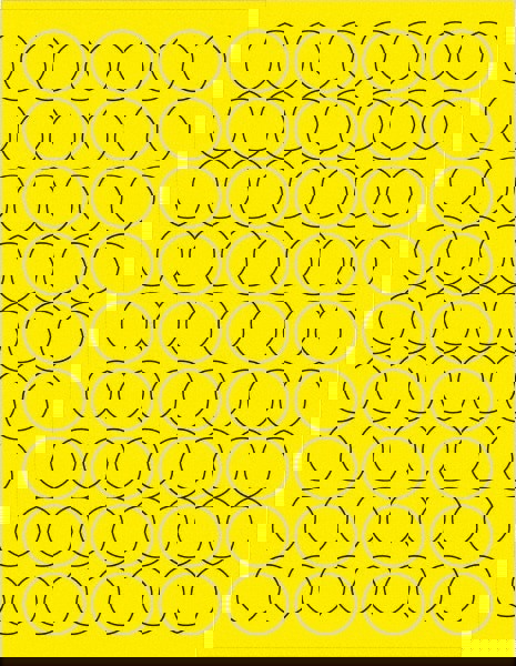 Label Maker Label: Fluorescent Yellow, Paper, 1