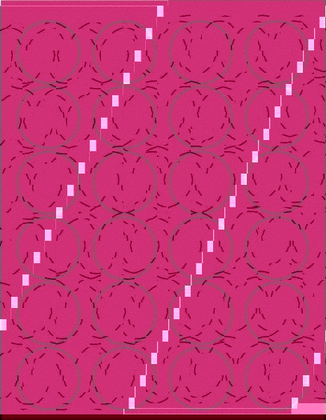 Label Maker Label: Fluorescent Pink, Paper, 1-5/8