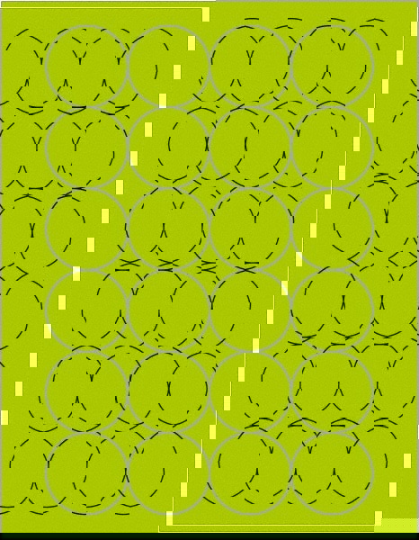 Label Maker Label: Fluorescent Green, Paper, 1-21/32