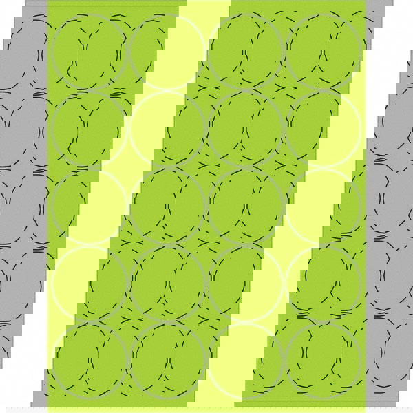 Label Maker Label: Fluorescent Green, Permanent Acrylic, 2