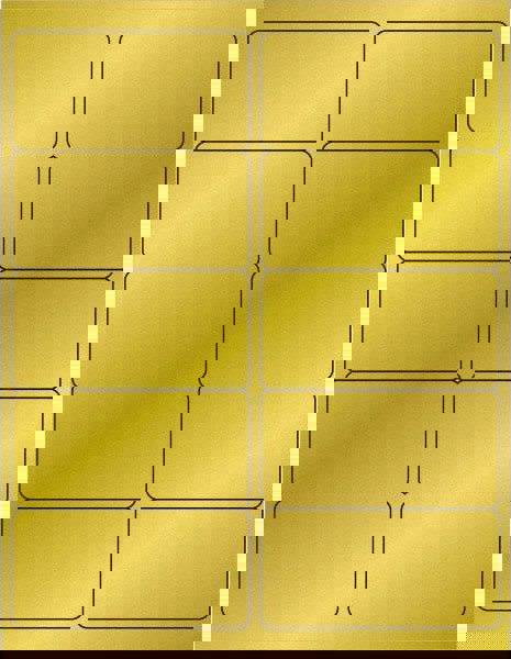 Label Maker Label: Gold, Paper, 4