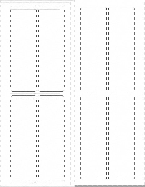 Label Maker Label: White, Polyester, 5