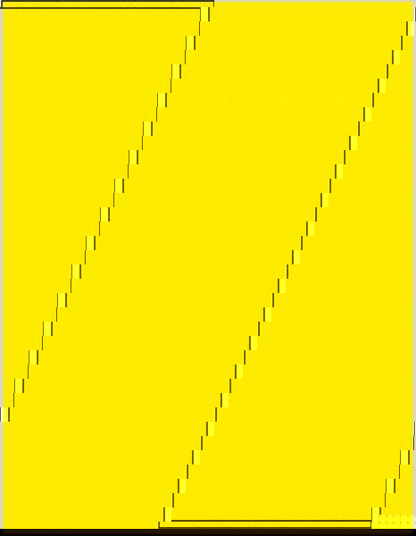 Label Maker Label: Fluorescent Yellow, Paper, 11