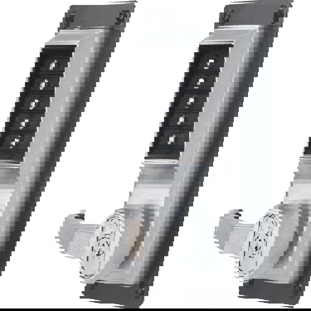 Lever Locksets; Lockset Type: Rim Exit Trim with Keypad ; Key Type: Less Core ; Back Set: 2-3/4 (Inch); Cylinder Type: Less Core ; Material: Metal ; Door Thickness: 1 3/8 - 1 3/4