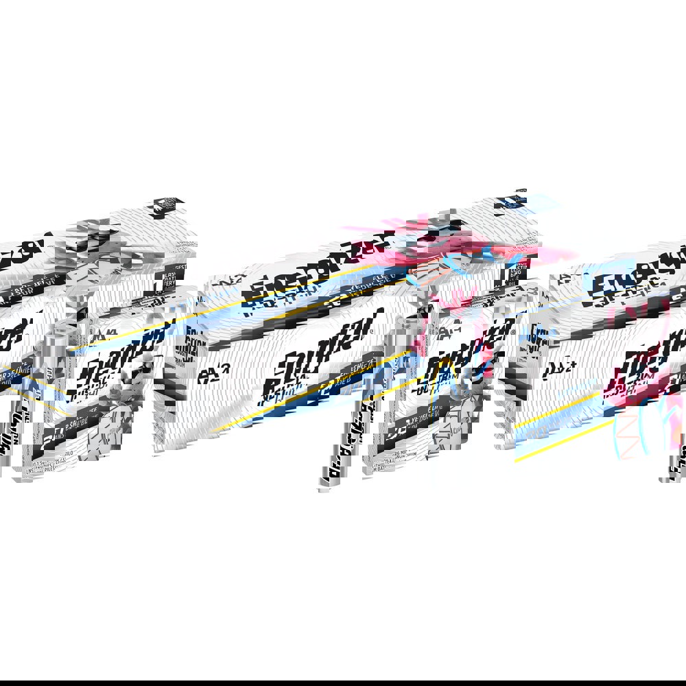 Standard Battery: Size AA, Lithium