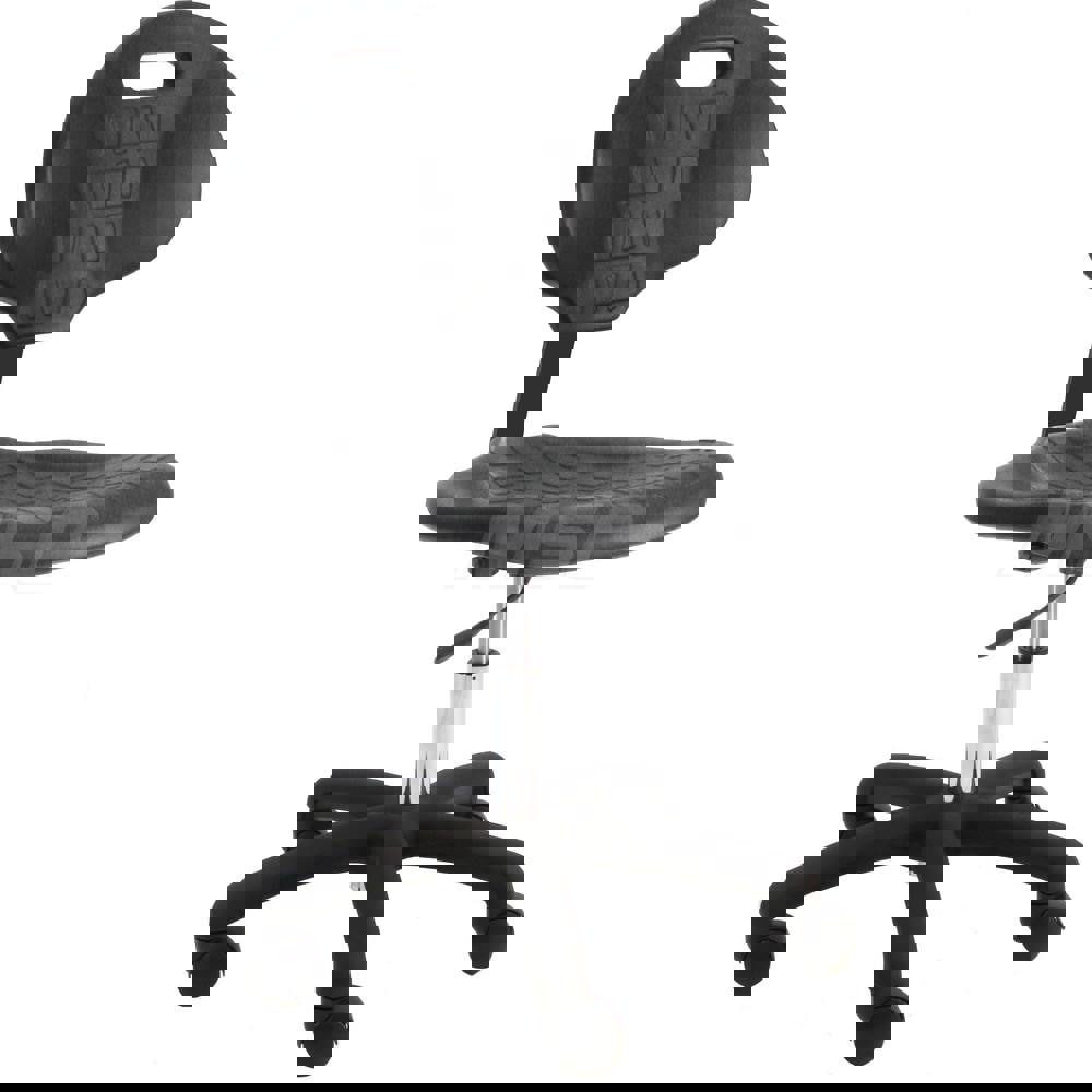 Task Chair: Polyurethane, Black