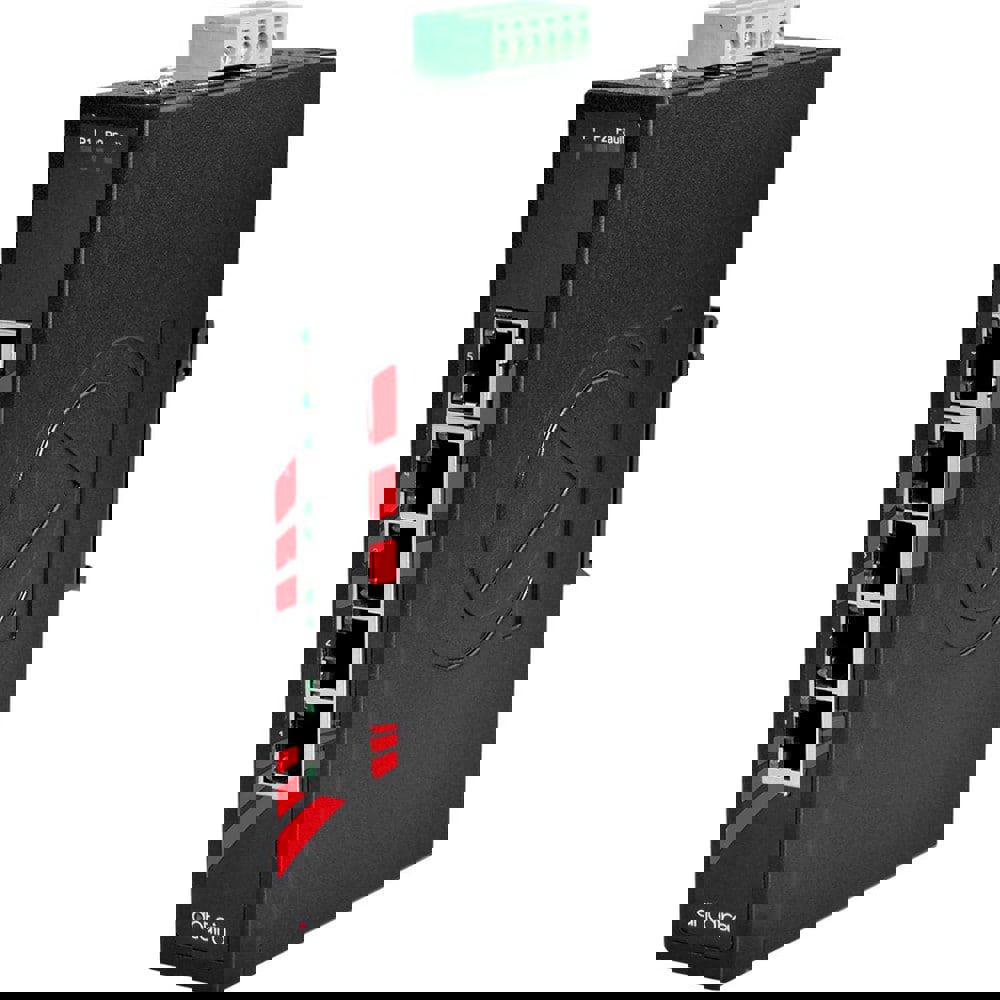 Data Port Receptacles; Receptacle Configuration: Ethernet; Number of Ports: 5; Number of Power Receptacles: 1; Number of Switches: 5; Mounting Type: DIN Rail Mount; Color: Black; Overall Depth (Decimal Inch): 3.7400; Overall Depth (mm): 95.00; Overall Len