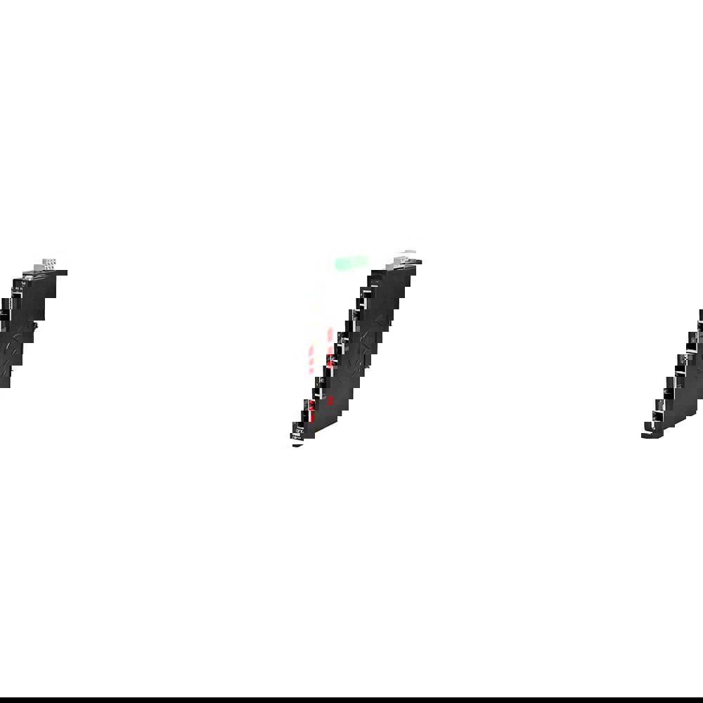 Data Port Receptacles; Receptacle Configuration: Ethernet ; Number of Ports: 8 ; Number of Power Receptacles: 1 ; Number of Switches: 8 ; Mounting Type: DIN Rail Mount ; Color: Black