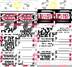 Lockout Tag: Rectangle, 3