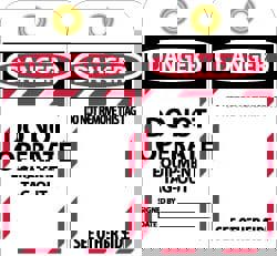 Lockout Tag: Rectangle, 3