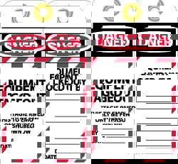 Lockout Tag: Rectangle, 3