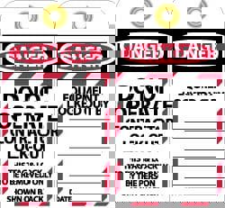 Lockout Tag: Rectangle, 3