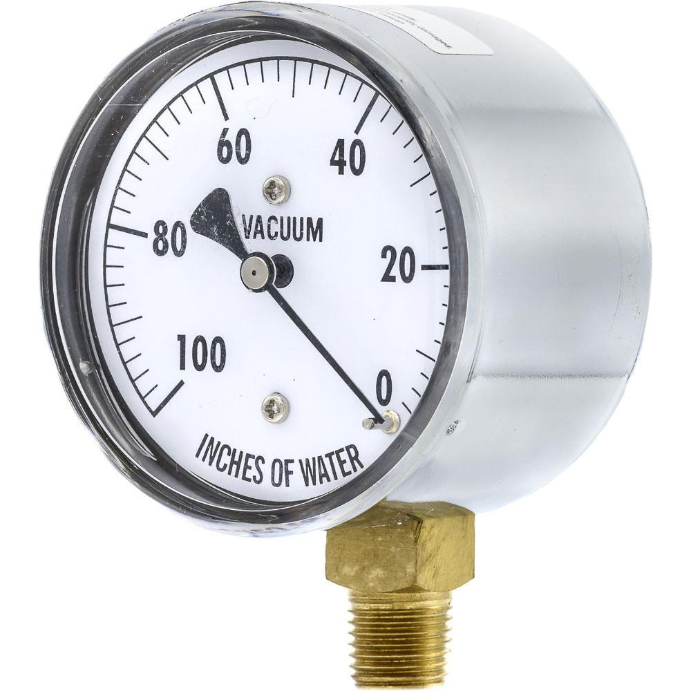 Pressure Gauges; Gauge Type: Low Pressure Gauges ; Scale Type: Single ; Accuracy (%): 3-2-3% ; Dial Type: Analog ; Thread Type: 1/4