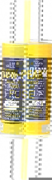 Cartridge Time Delay Fuse: J, 125 A, 5-3/4